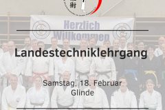 Landestechniklehrgang am 18.02.2023
