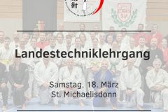 Landestechniklehrgang am 18.03.2023