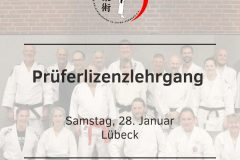 Prüferlizenzlehrgang Jiu-Jitsu am 28.01.2023