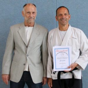 Bernd Tabel mit unserem 1.Vorsitzenden Lothar Glisovic